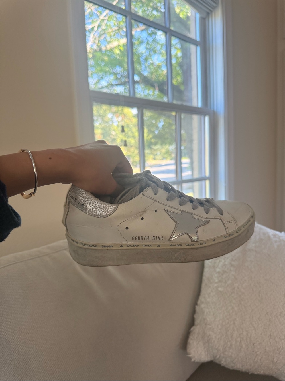 Golden Goose HI STAR platform sneakers
